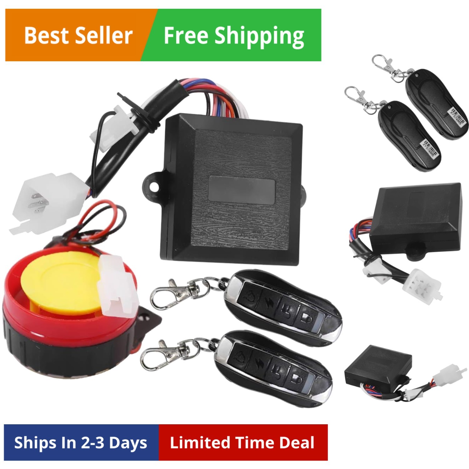 Remote Start for Motorcycle ATV Remote Kill Switch Dual Remote Control Start ...