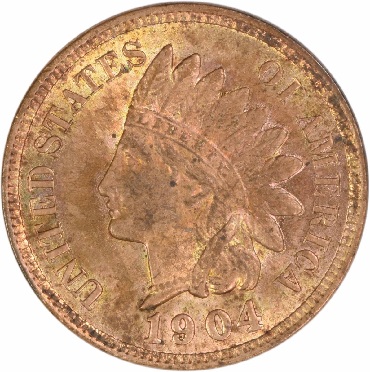 1904 Indian Cent Choice BU Uncertified #1015