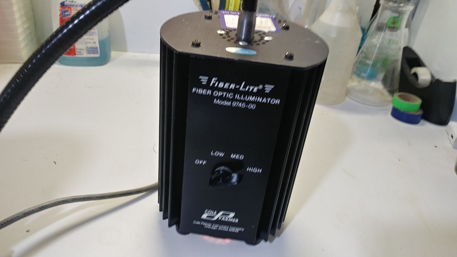 Cole-Parmer Fiber-Lite Optic Illuminator Model 9745-00