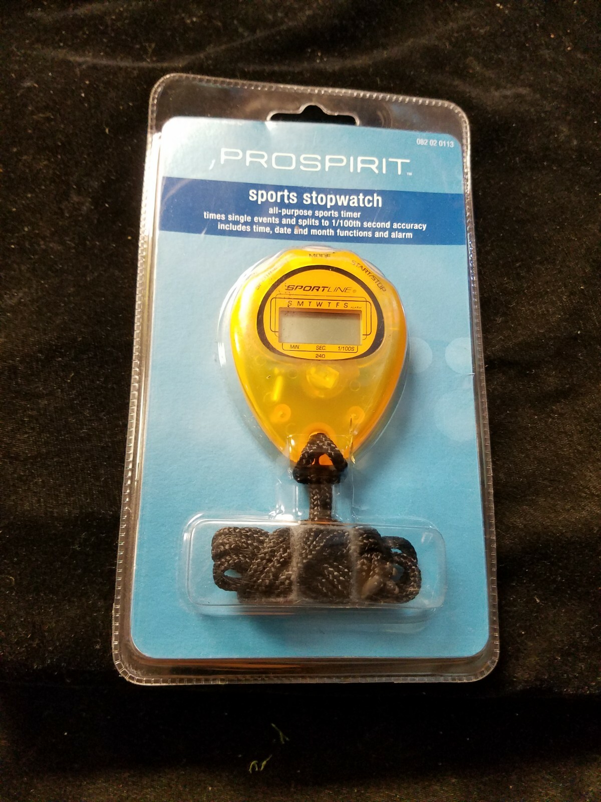 PRO SPIRIT Prospirit Sports Stopwatch Orange New in Package
