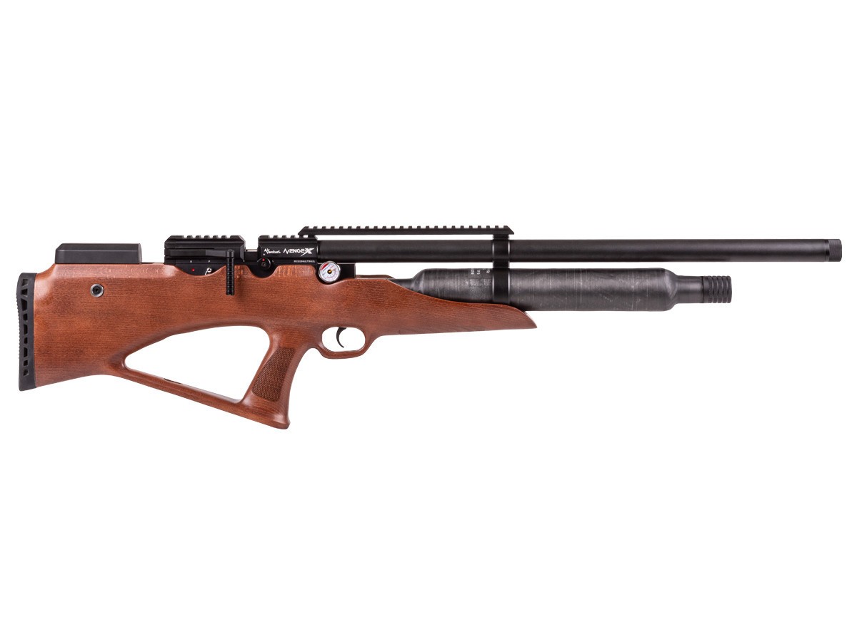 (NEW) Air Venturi Avenge-X Bullpup, Wood Stock 400cc Bottle 0.25"