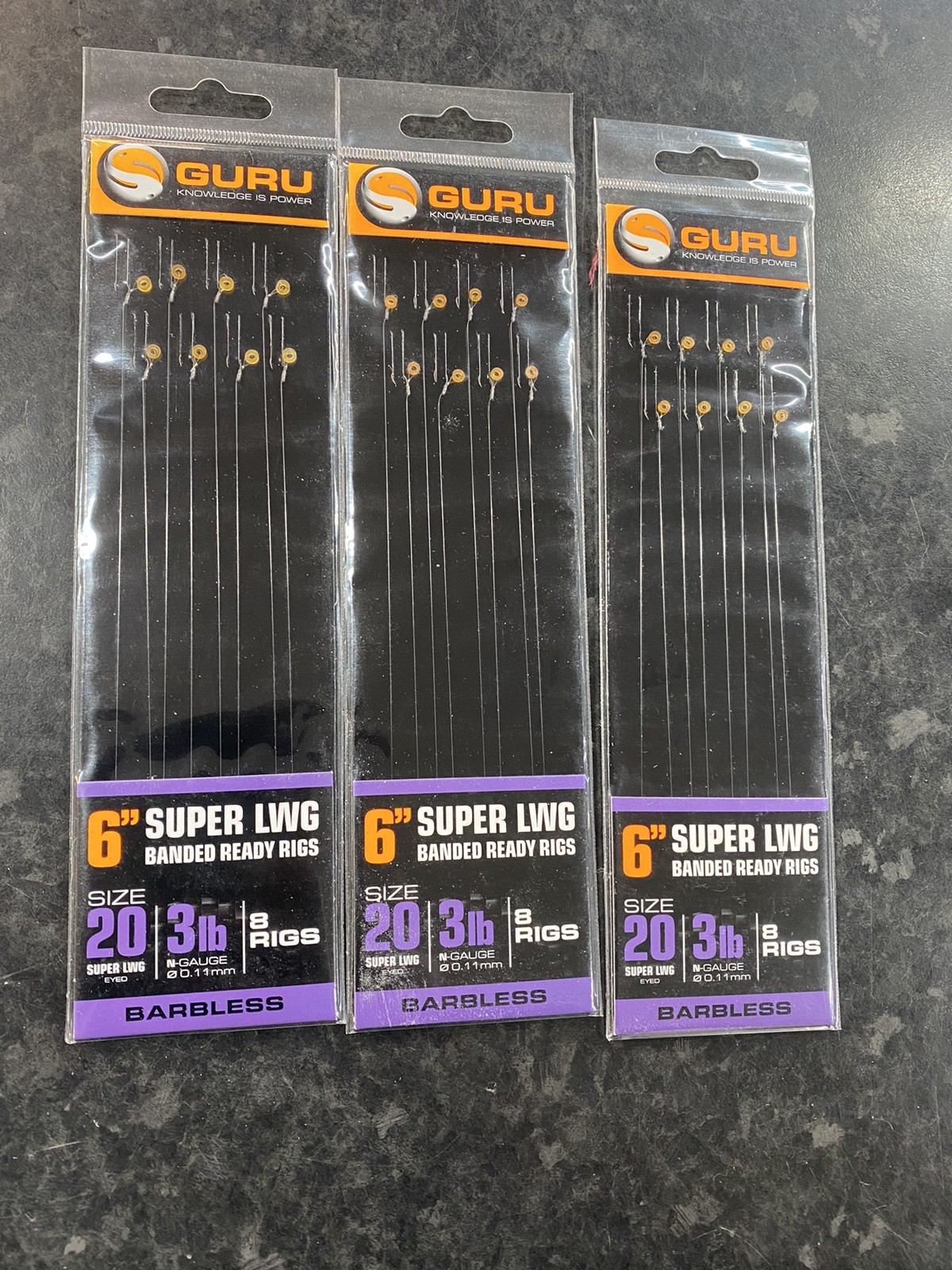 Guru Lwg Banded Rigs Side 20 X 3 Packs