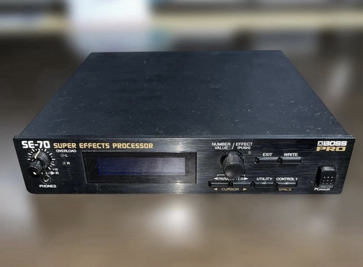Used Boss SE-70 Super Effects Processor Japan Free Ship