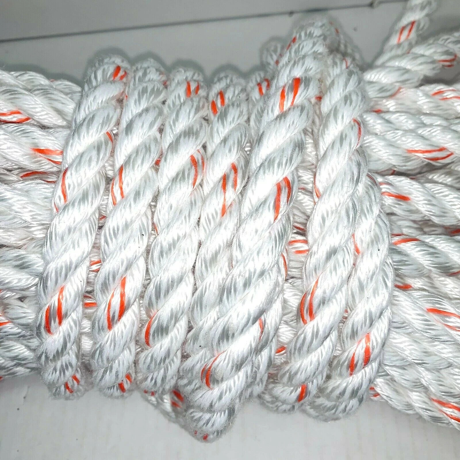 BUCKINGHAM MFG, Teufelberger 5/8" 3-Strand Multiline Rope, 250144 93'