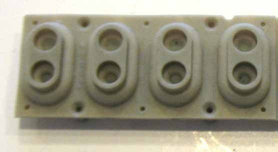 Key Contact strip, 4-notes, for Triton LE, Studio 88, Extreme 88 & Some PA Serie