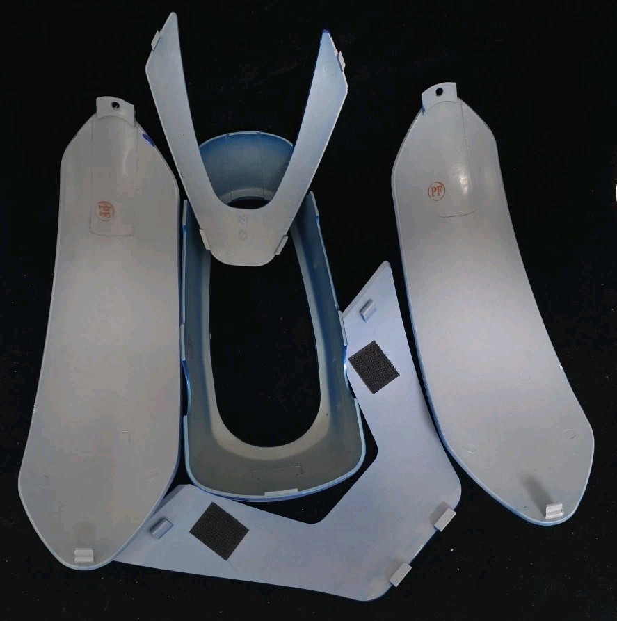 Buzz Around Series Blue Quick-Snap Shroud Panels New Without Packaging
