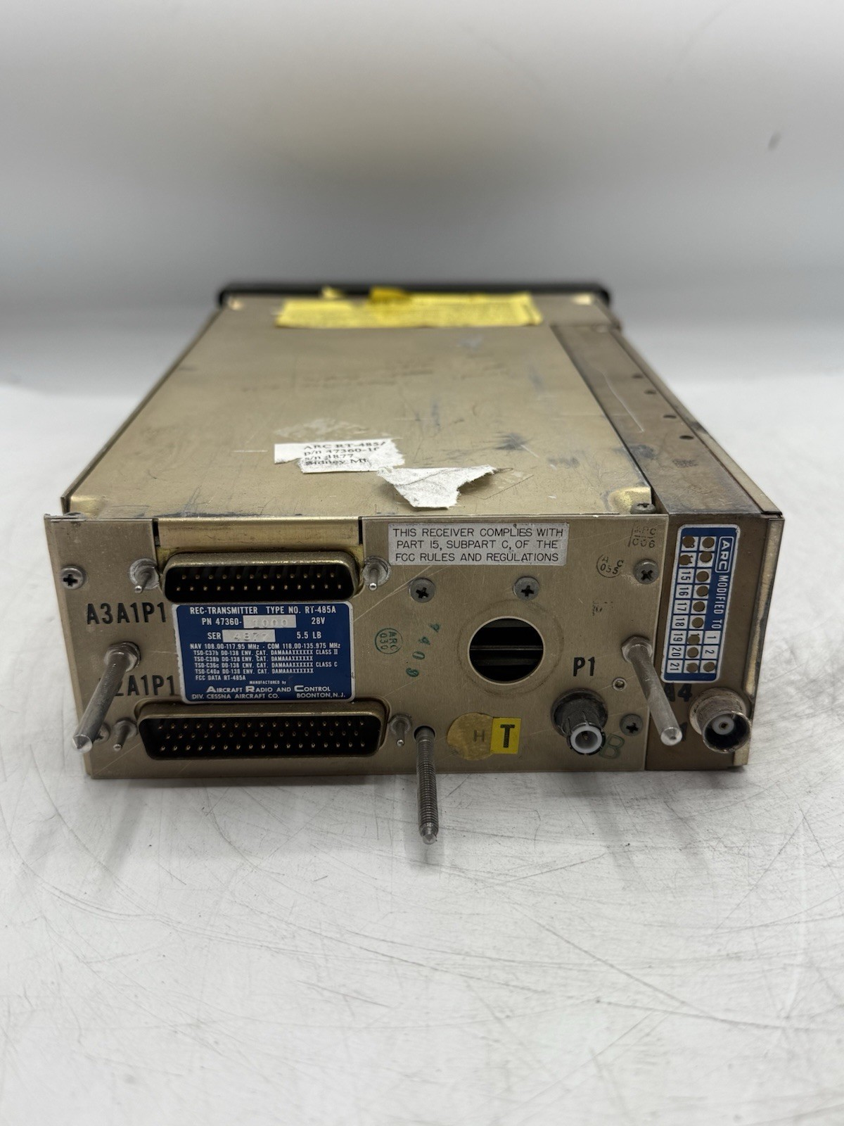 ARC RT-485A NAV/COMM P/N 47360-1000 READ