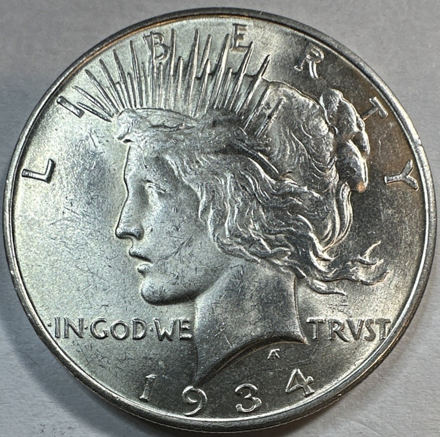 1934-D Peace Dollar 706