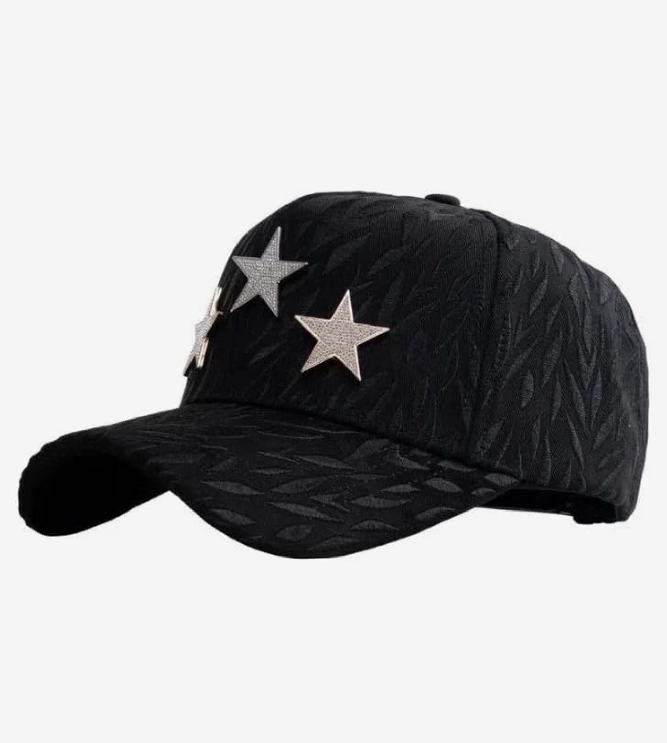 EL BARBAS HATS X CT "ROCKSTAR" BLACK SNAPBACK HAT - NO BOX