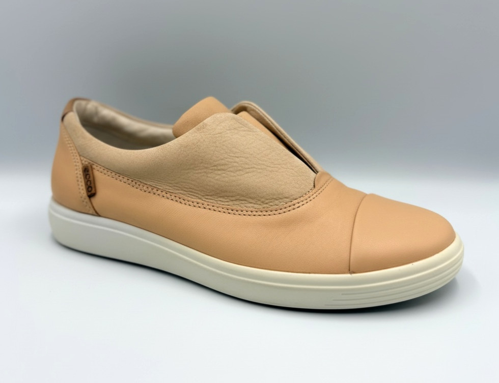Ecco Women's Soft 7 Slip On 2 Shoes Leather, US Size 8/EU 39 Comfort Walking