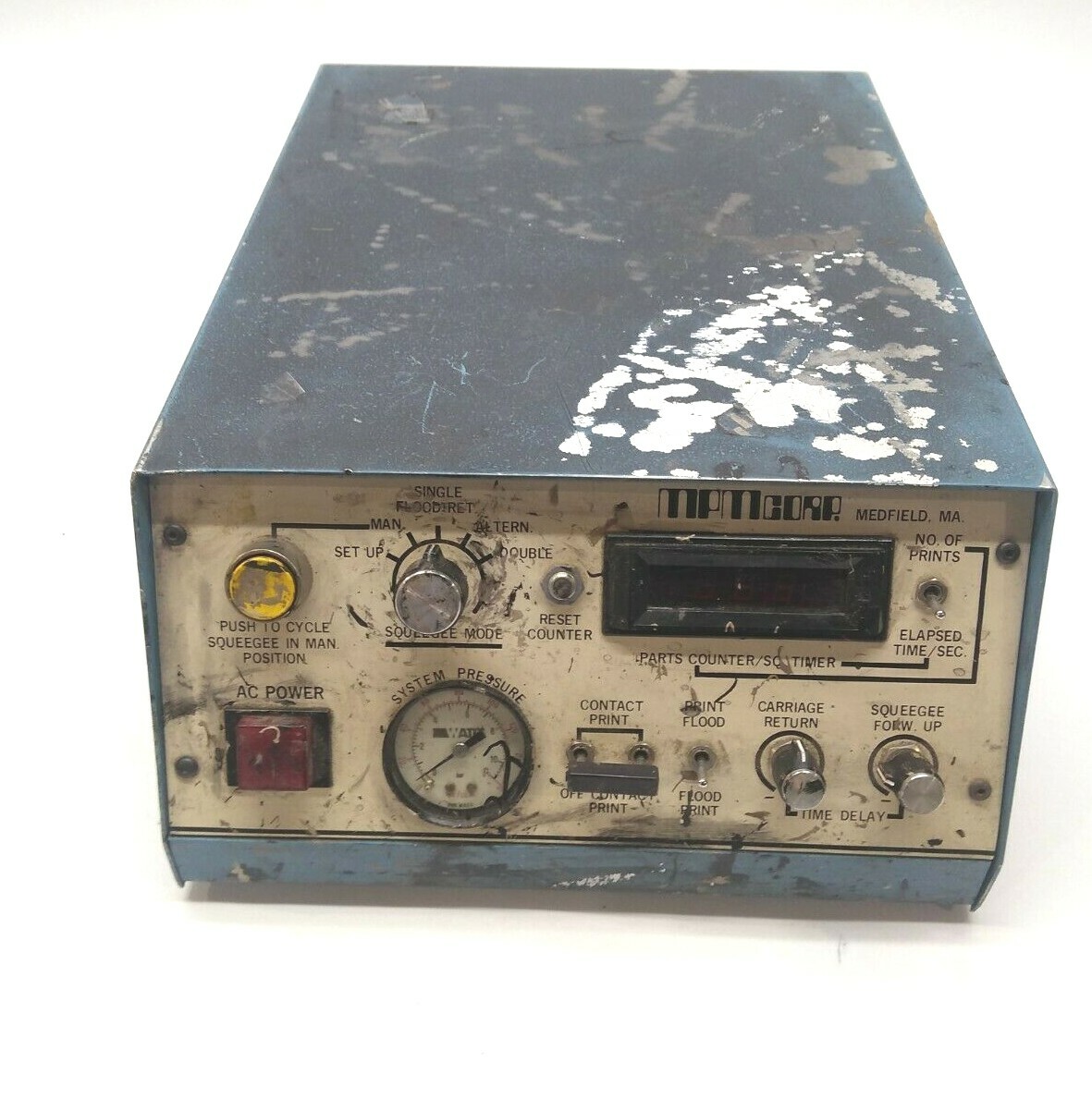 MPM Corp PCB Screen Printing Control Unit 115V, 3A