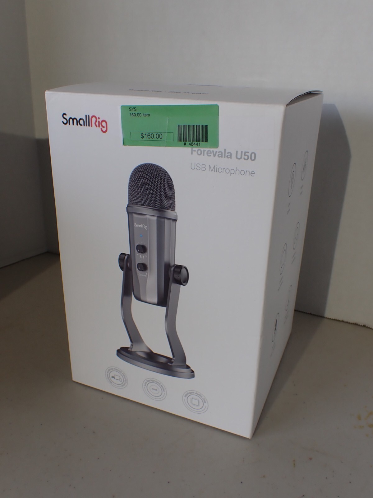 NEW SmallRig Forevala 360 Degree U50 USB Microphone for Recording and Streaming