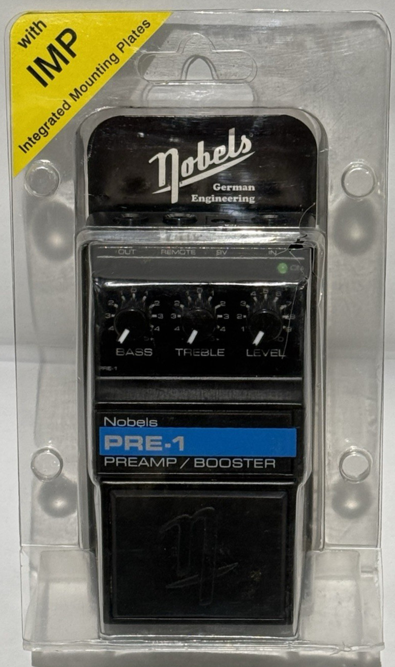 Nobels PRE-1 Preamp/Booster Foot Pedal