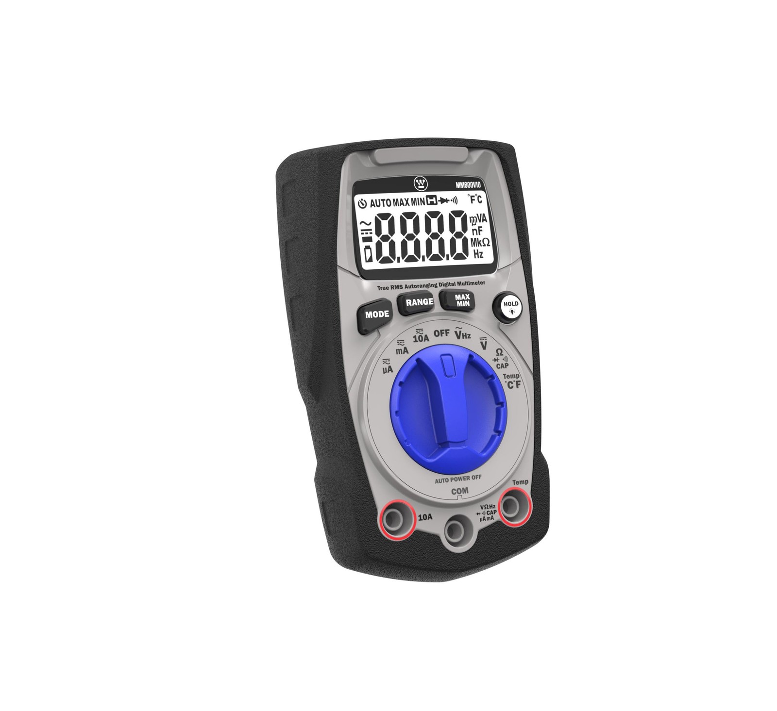 Auto-Ranging Digital Multimeter Professional Volt Tester 6000 Counts