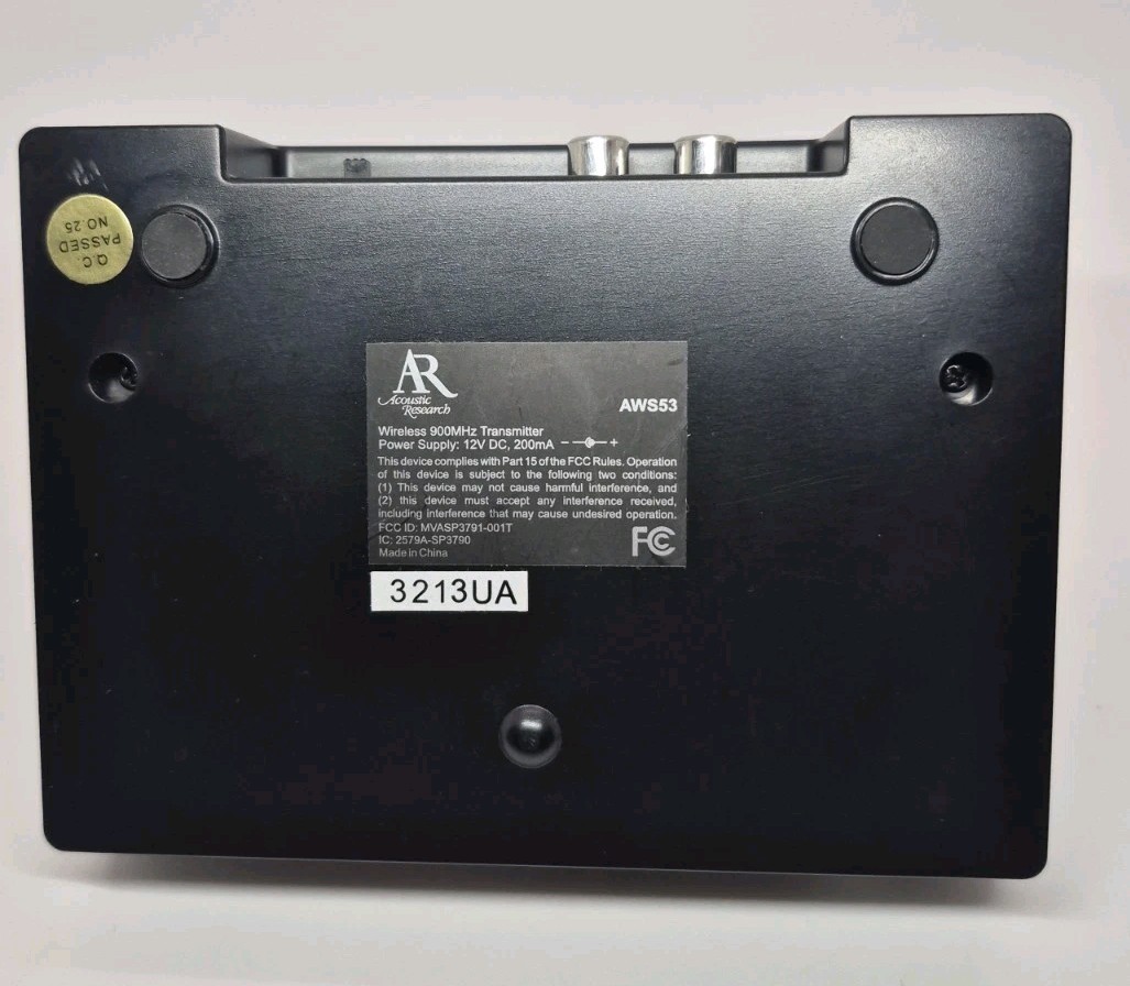 Acoustic Research AWS53 Wireless Audio Transmitter only.