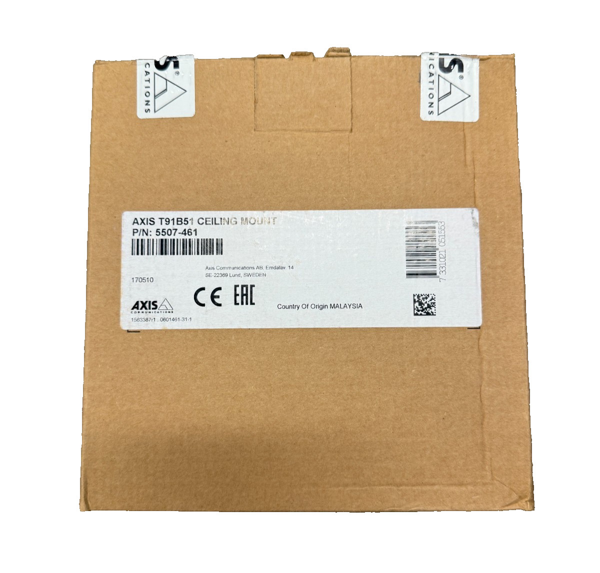 AXIS COMMUNICATION T91B51 5507-461 CEILING MOUNT WITH SWIVEL ACTION