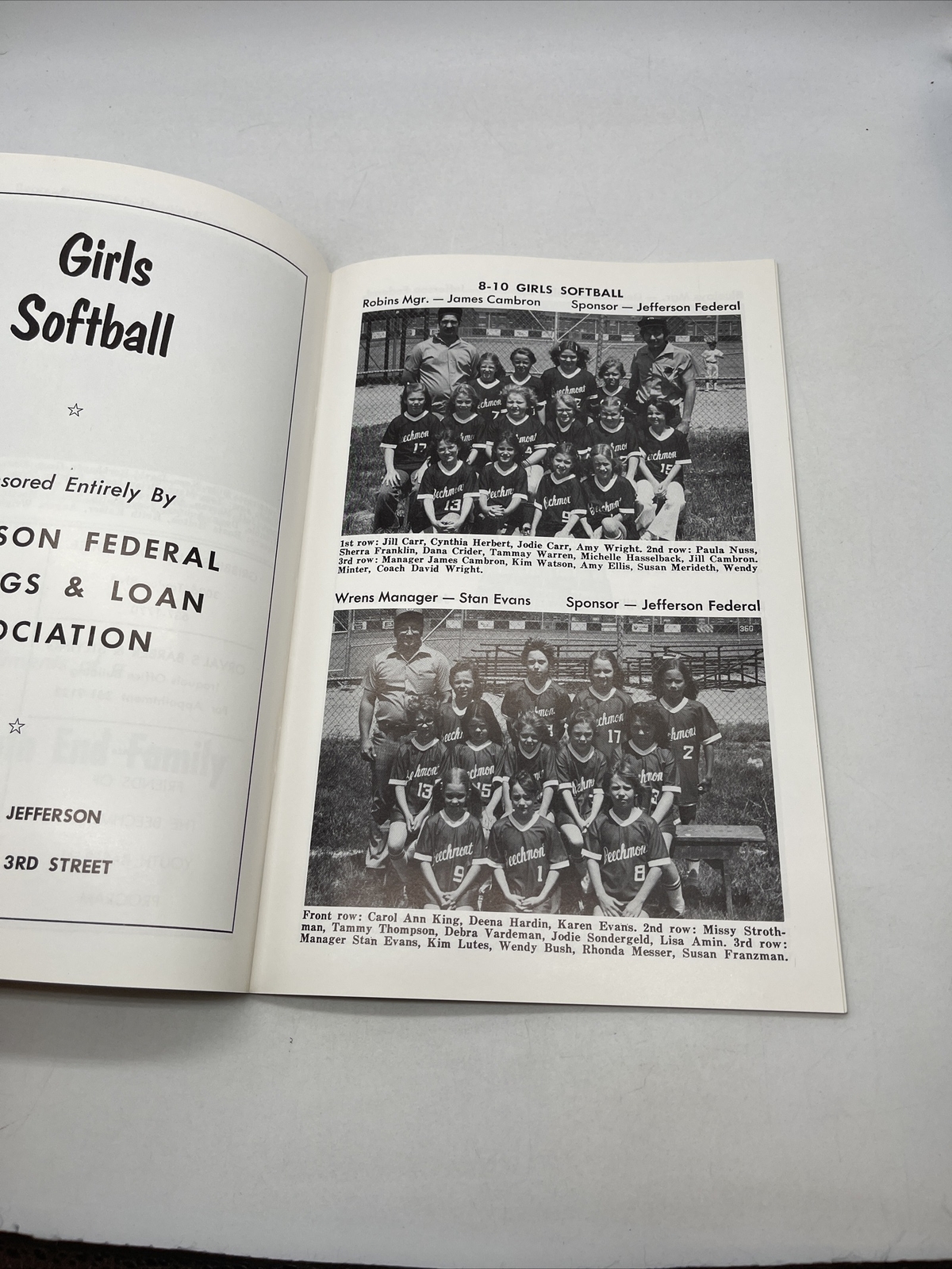1976 Beechmont Youth Baseball Program Opening Day
