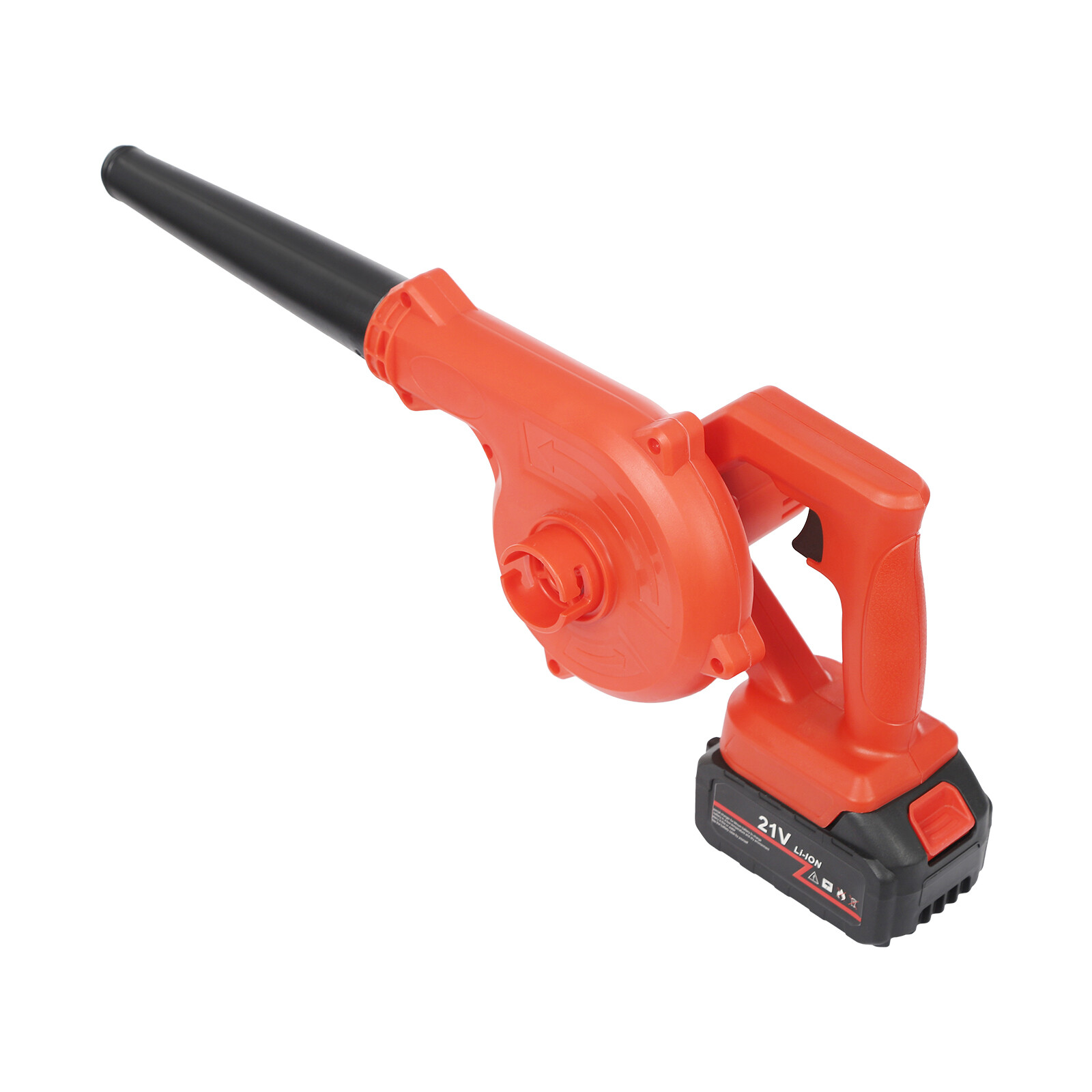 Cordless Electric Leaf Blower with 800W Power, Rechargeable 21V Lithium