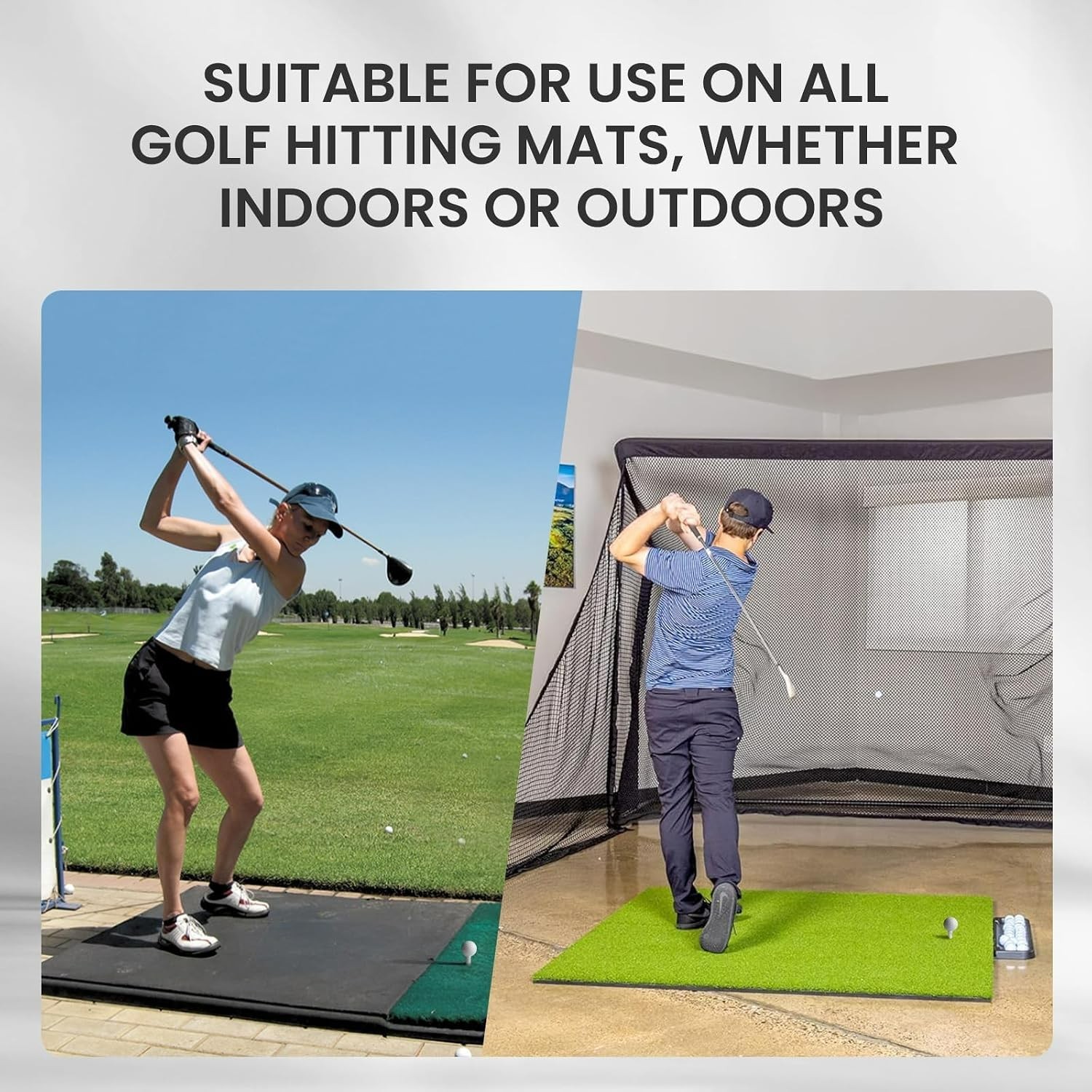 Adjustable Golf Rubber Tees - 5 Sizes for Steady Ball Placement & Enhanced Play