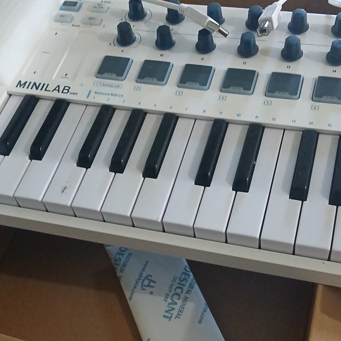 Arturia MiniLab MkII 25-Key Digital Keyboard Controller w/ Pad Triggers & USB
