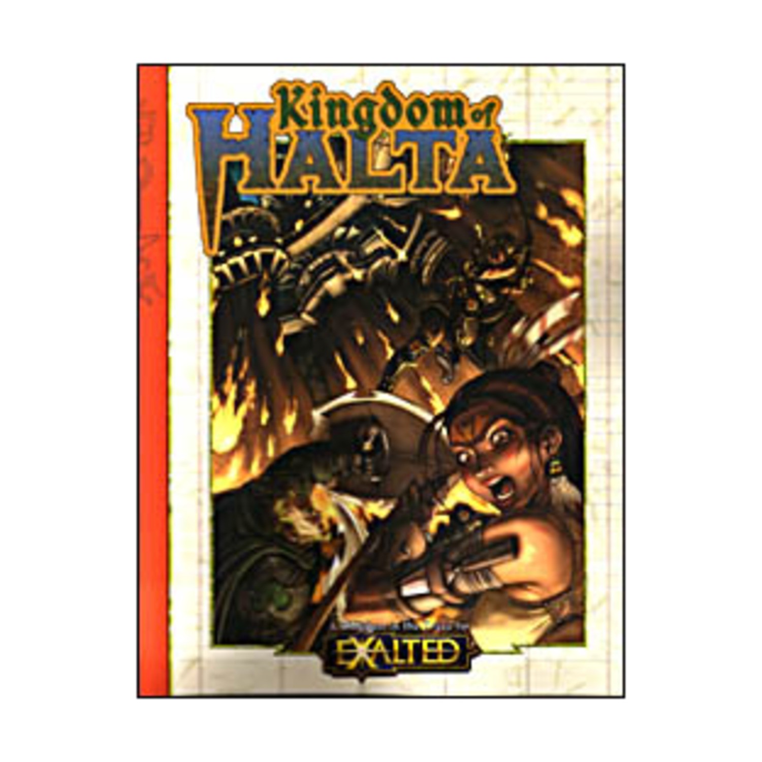 White Wolf Exalted 1st Ed Kingdom of Halta EX