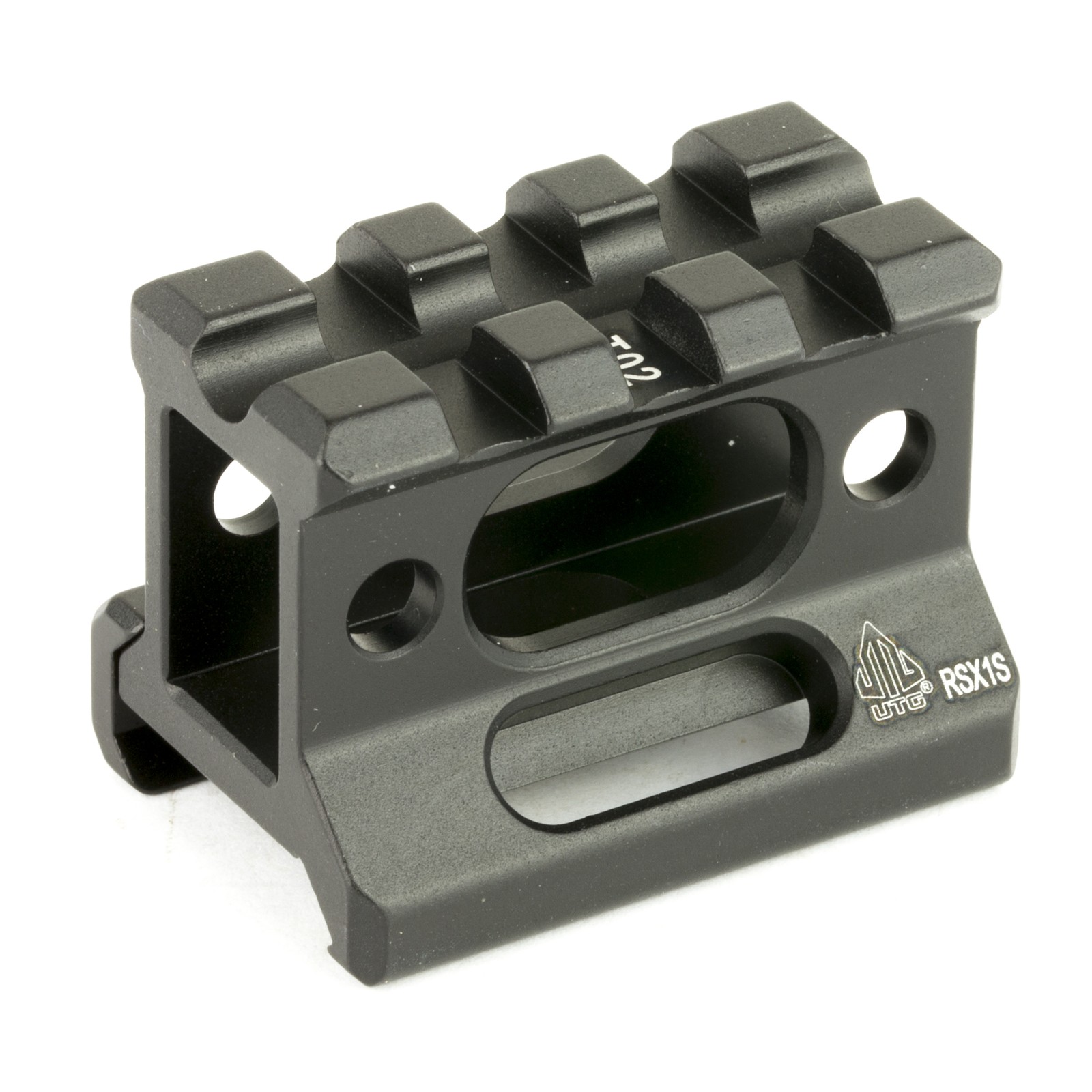Leapers UTG Super Slim 3-Slot 1" High Picatinny Riser Mount - MT-RSX1S