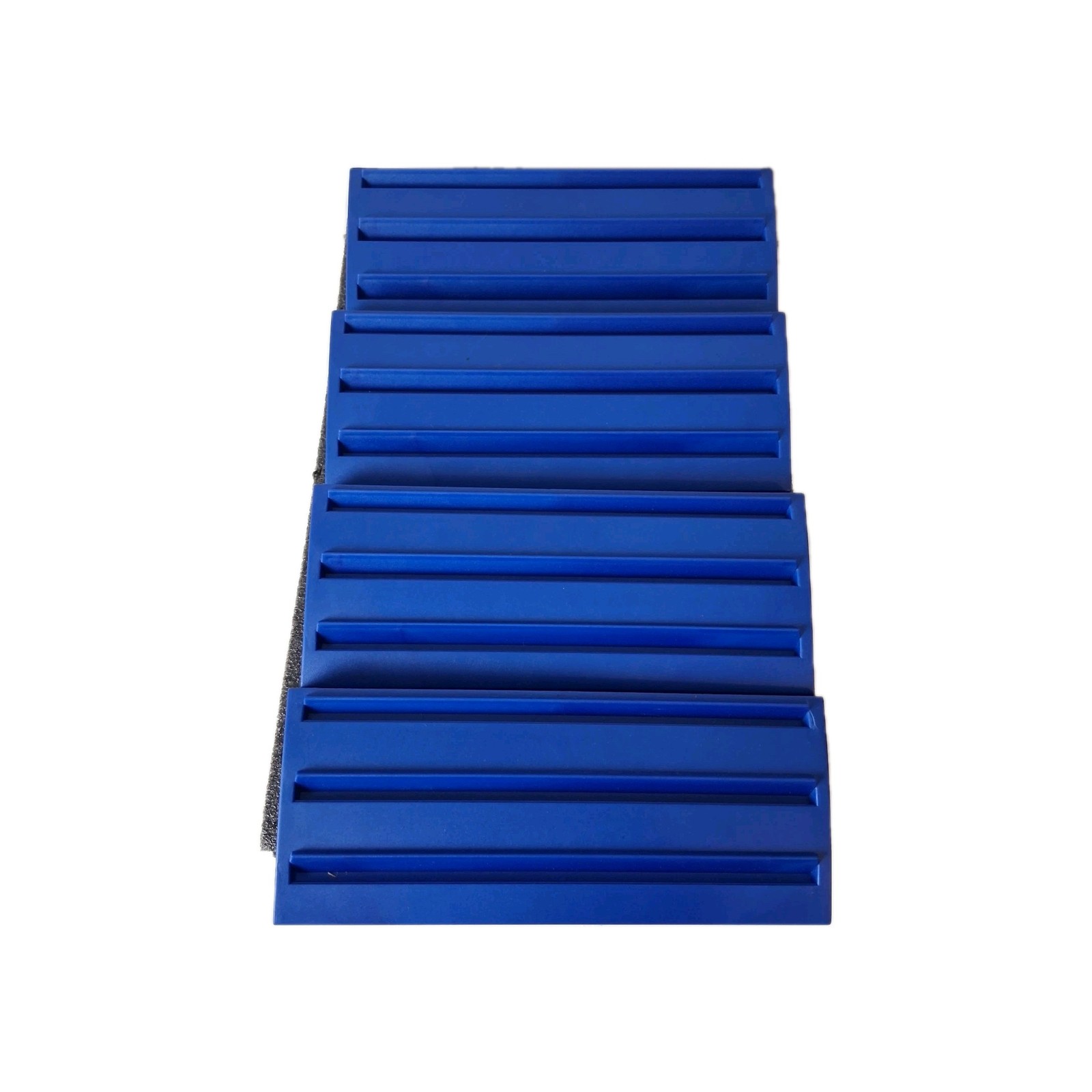 Rummikub Tile Racks Holders Set of 4 Blue Plastic Game Craft Accessories