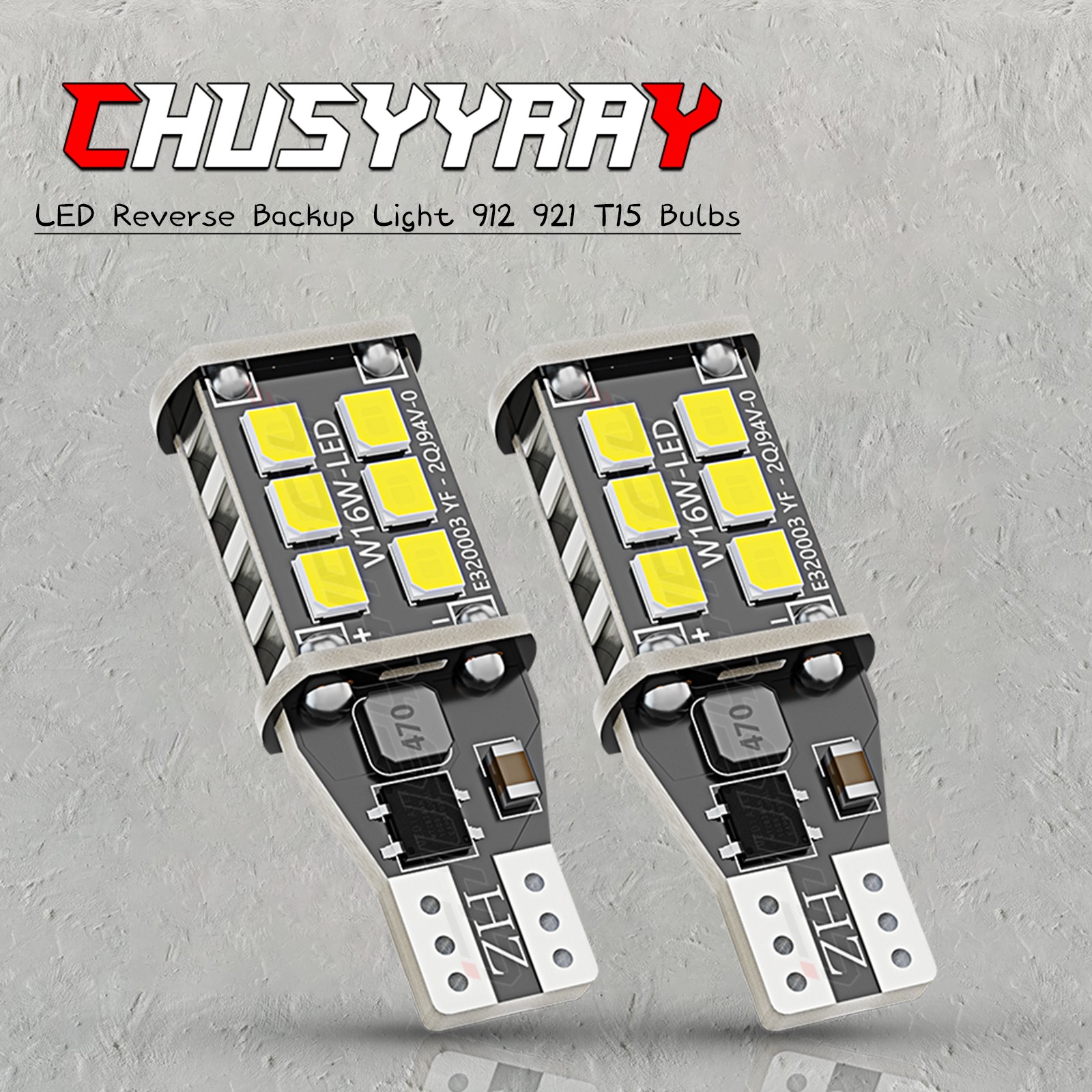 Super Bright White Canbus LED Bulb For Car Backup Reverse Light 921 T10 W5W