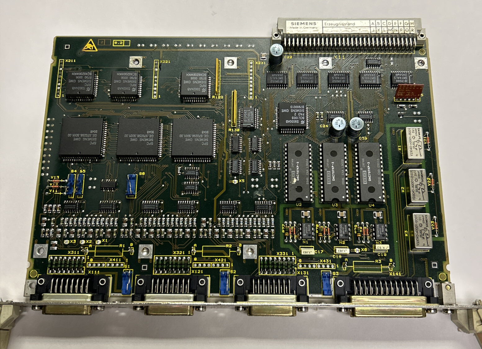 SIEMENS,6FX1121-4BA02,SERVO INTERFACE BOARD
