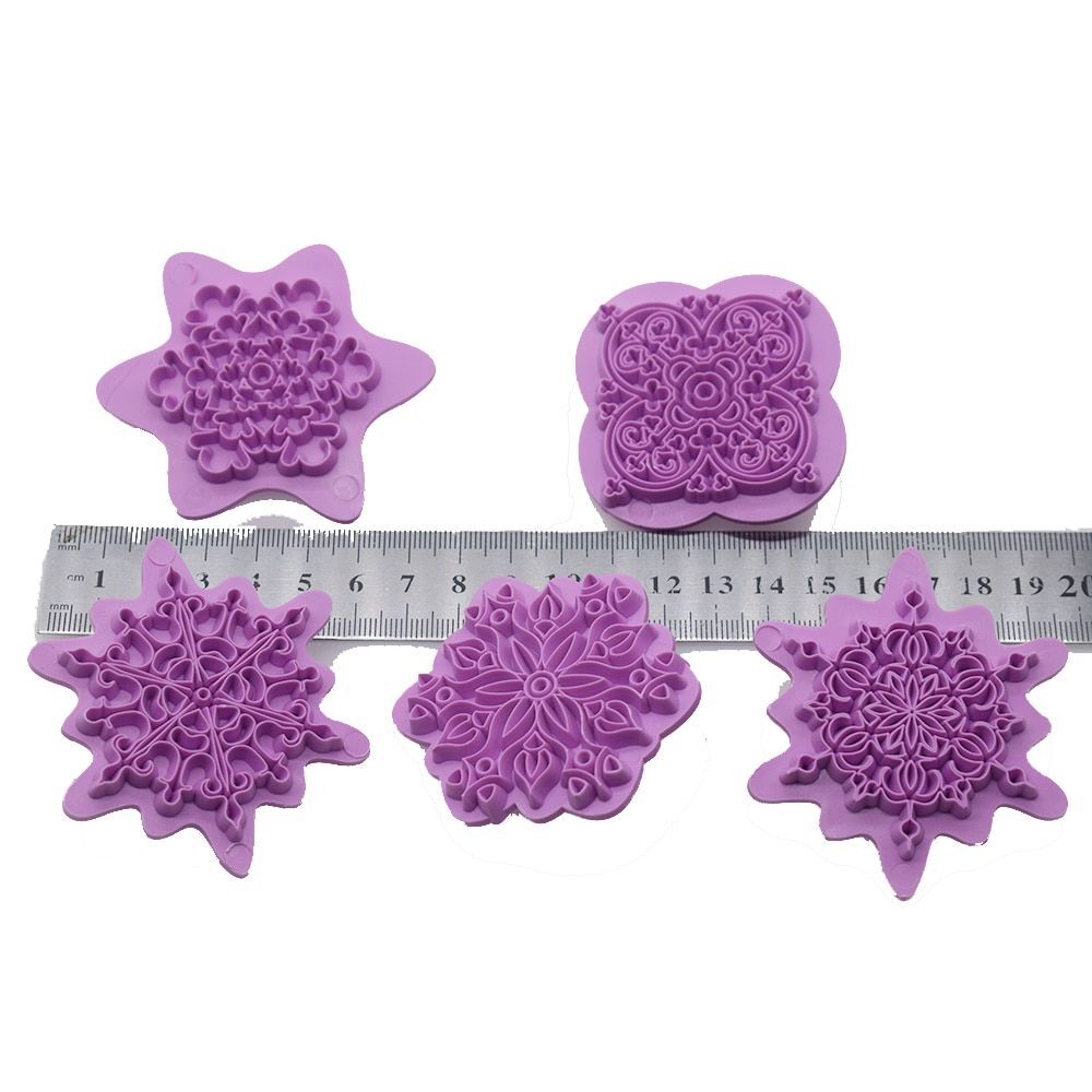 Mandala Dotting Tools Embossing Stamp Pottery Sculpting DIY Decorating Supplies