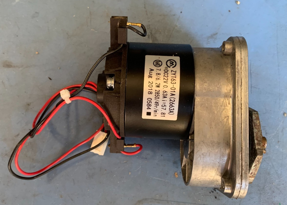 USED HAYWARD DRIVE MOTOR TIGERSHARK CLEANER ZYT63-01A
