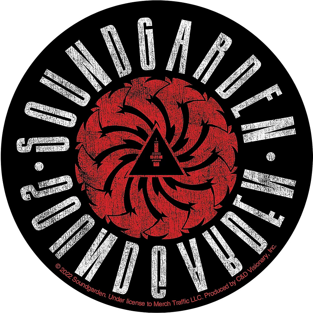 C&D Visionary Soundgarden Bad Motorfinger Sticker