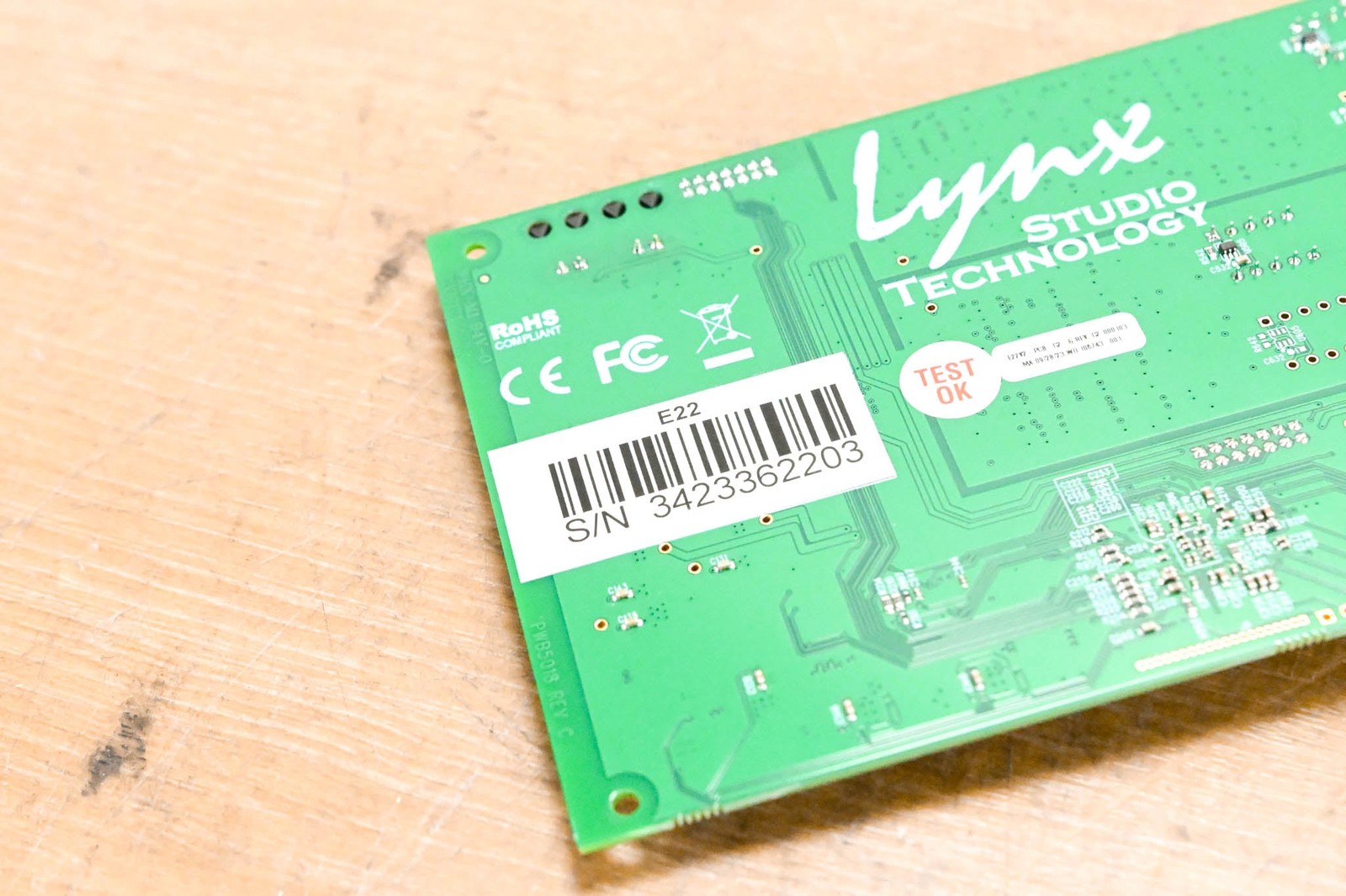 Lynx Studio Technology E22 PCIe Audio Interface Card CG013U3