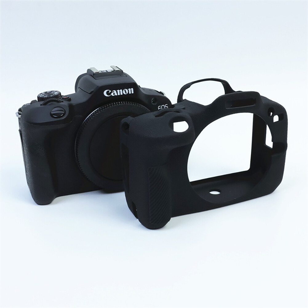 Soft Silicone Camera Case Protective Shell Cover For EOS R50 R100 R6 II R8 R7