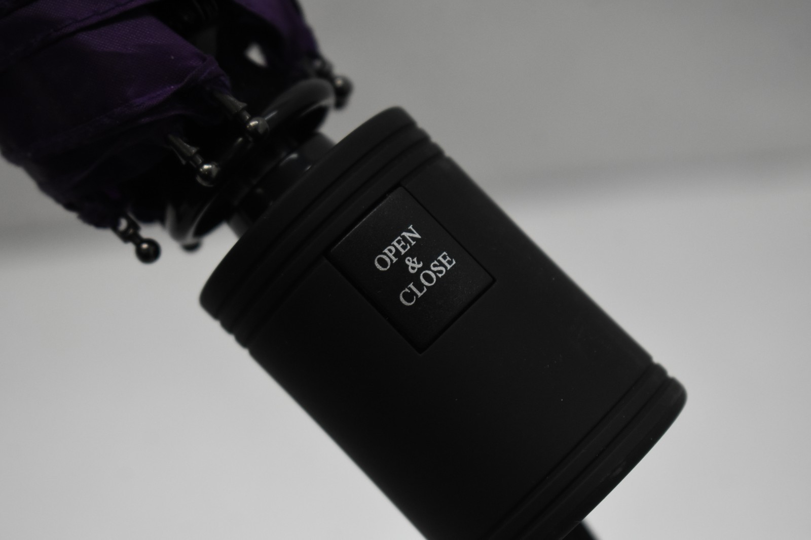 ShedRain Rain Essentials Auto Open Compact Automatic Umbrella Hyacinth Purple