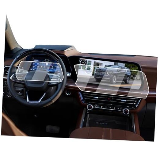 2026 Chevy Tahoe Screen 2 Pcs 2025-2026 Tahoe/Suburban-17.7 Inch+11 Inch-HD