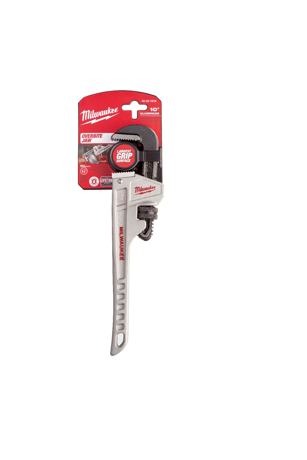 Milwaukee 48-22-7210 10" Aluminum Pipe Wrench