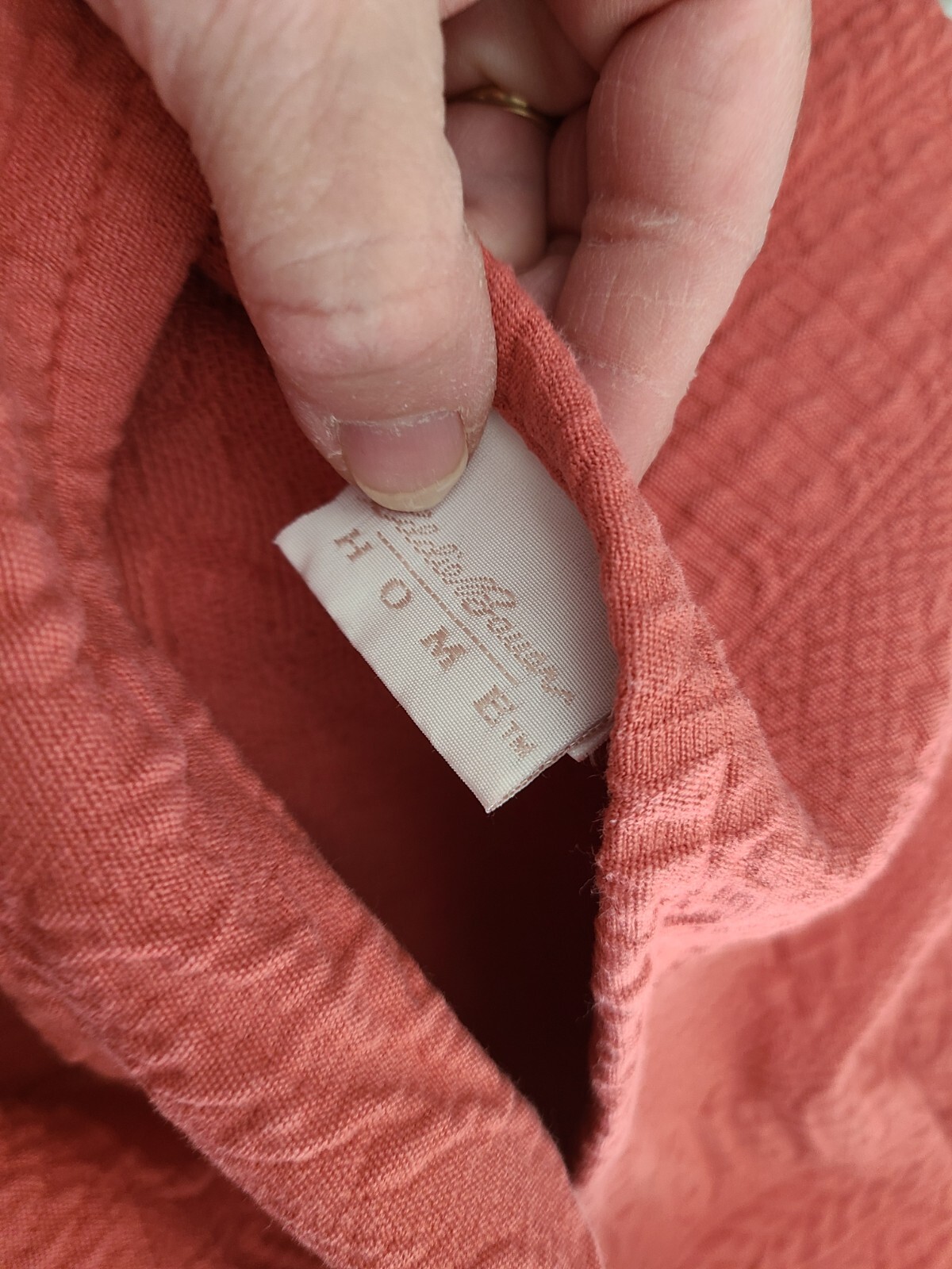 Eddie Bauer "Coral Matelassé" Euro Sham