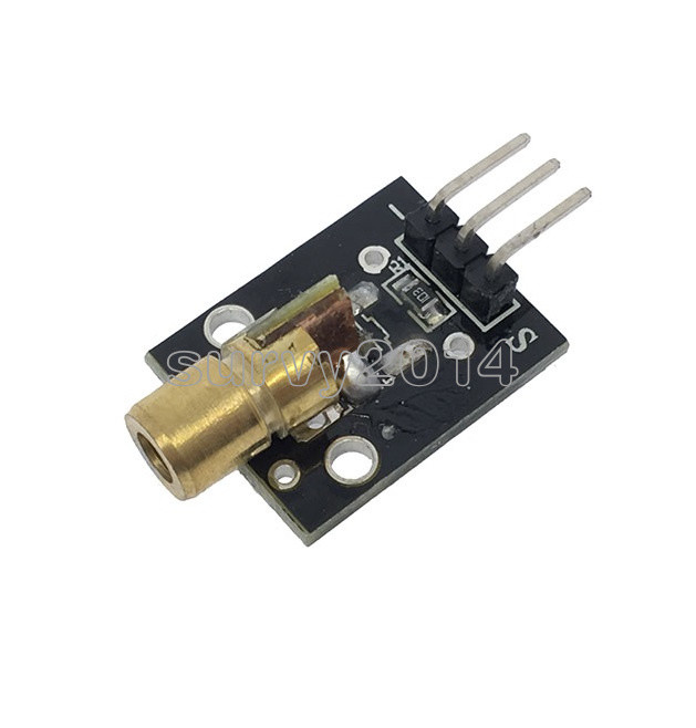 10PCS KY-008 Laser Transmitter Module for Arduino AVR PIC good