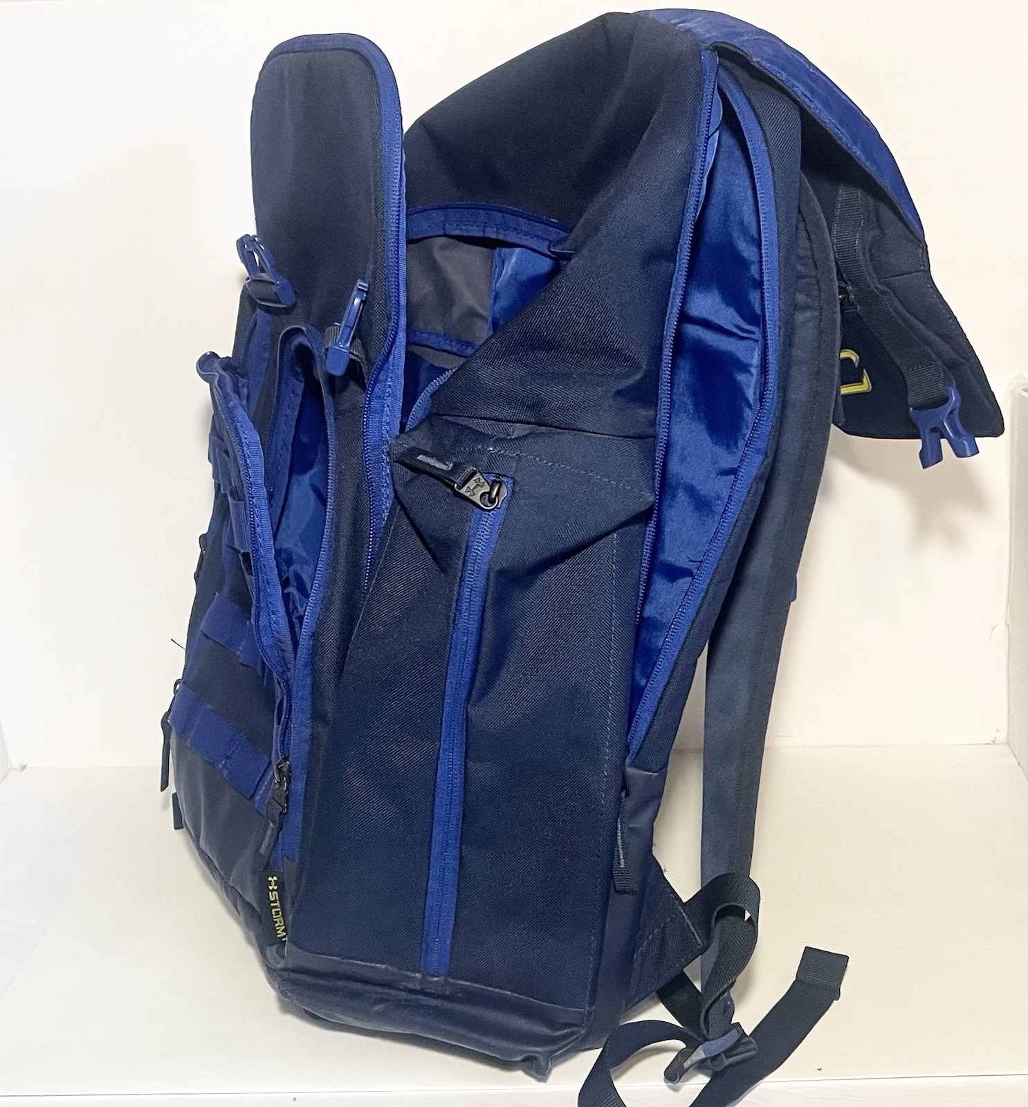 Under Armour UA Steph Curry Storm SC30 Backpack Undeniable Blue Large NBA Bag