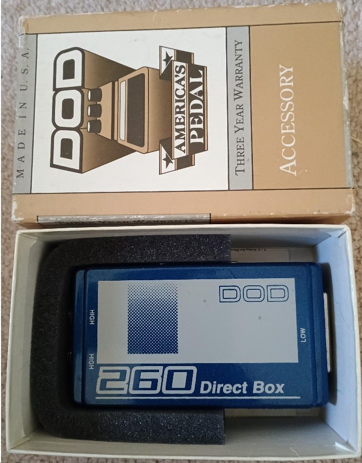 DOD 260 Direct Box made in the USA