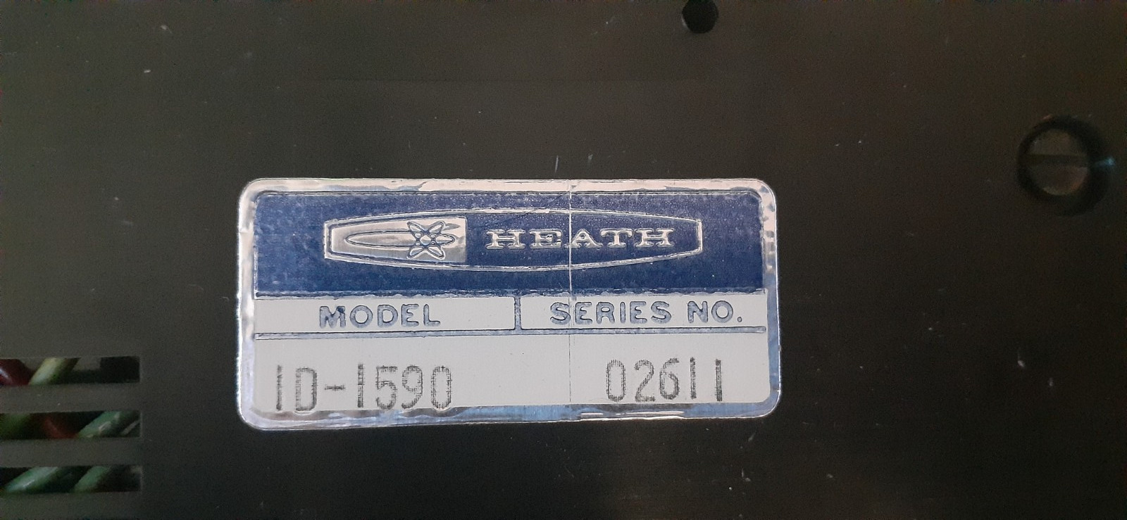 Vintage HeathKit ID-1590 Digital Wind Speed & Direction Indicator, Console Only