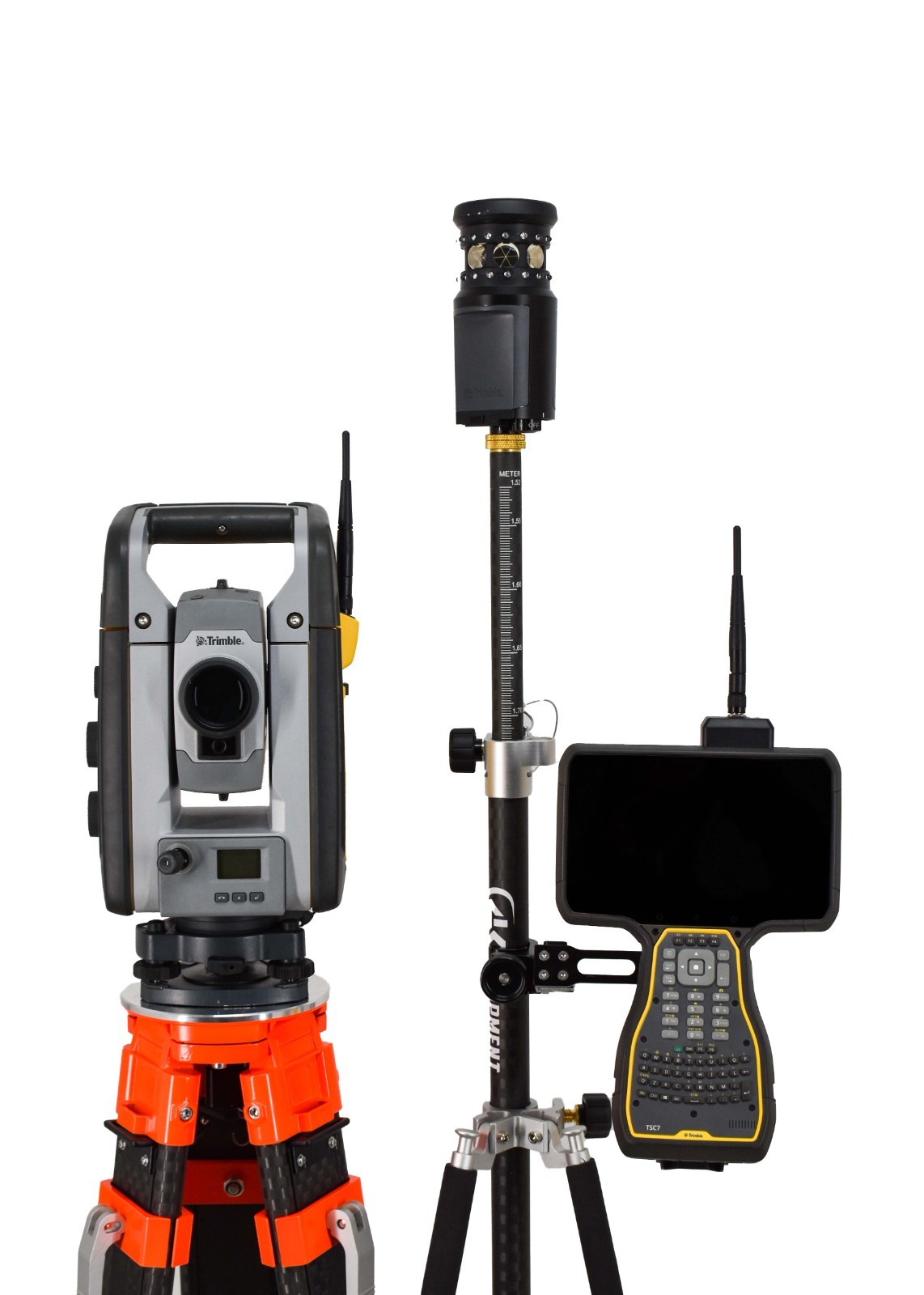 Trimble SPS930 1" Robotic Total Station Kit w/ TSC7 Tablet & SCS900, Siteworks