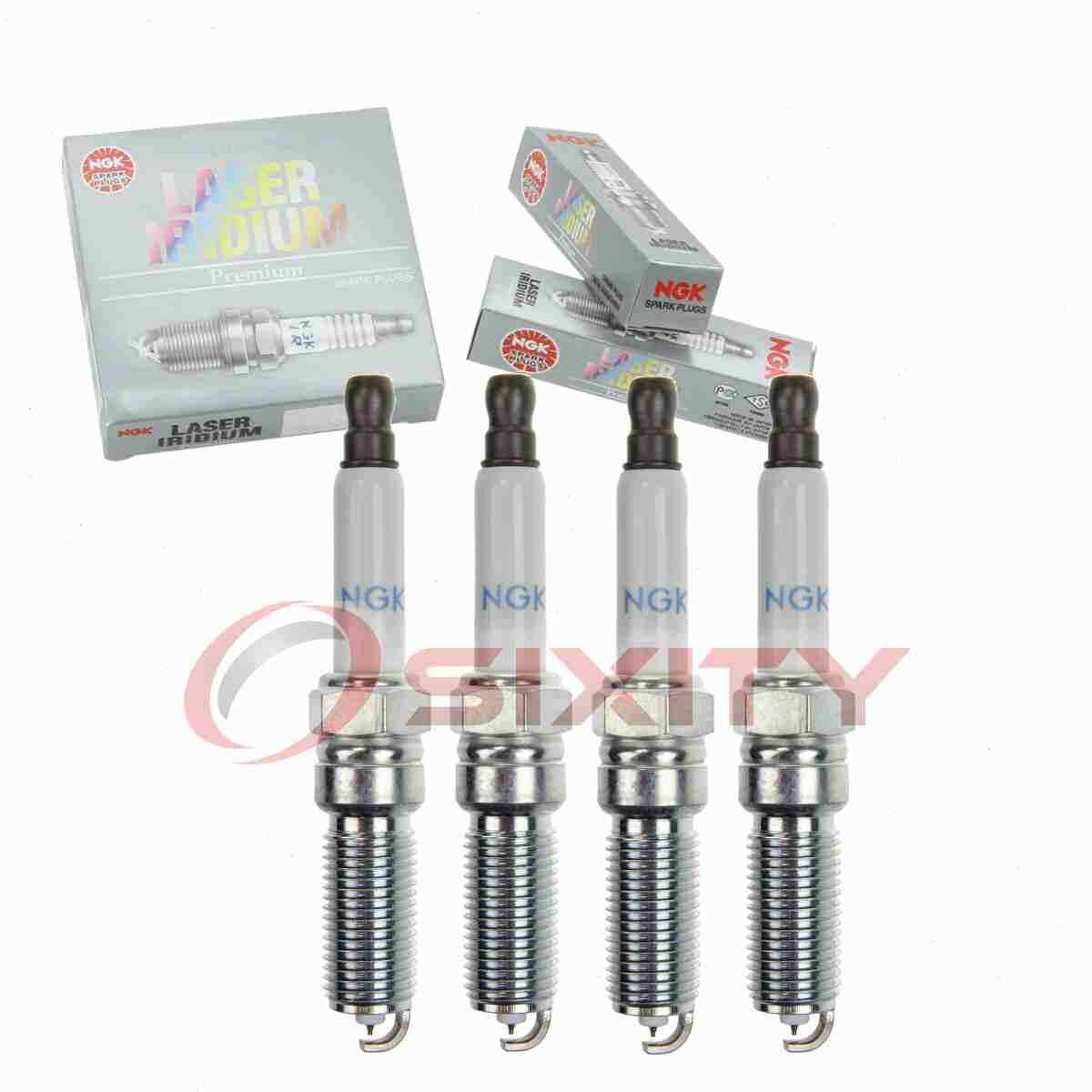 4 pc NGK Laser Iridium Spark Plugs for 2016-2020 Chevrolet Malibu 1.5L L4 uh