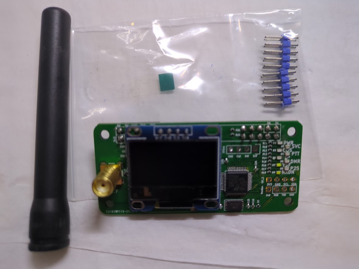 UHF VHF MMDVM Hotspot Module With LED Display For DMR P25 YSF DSTAR  FUSION