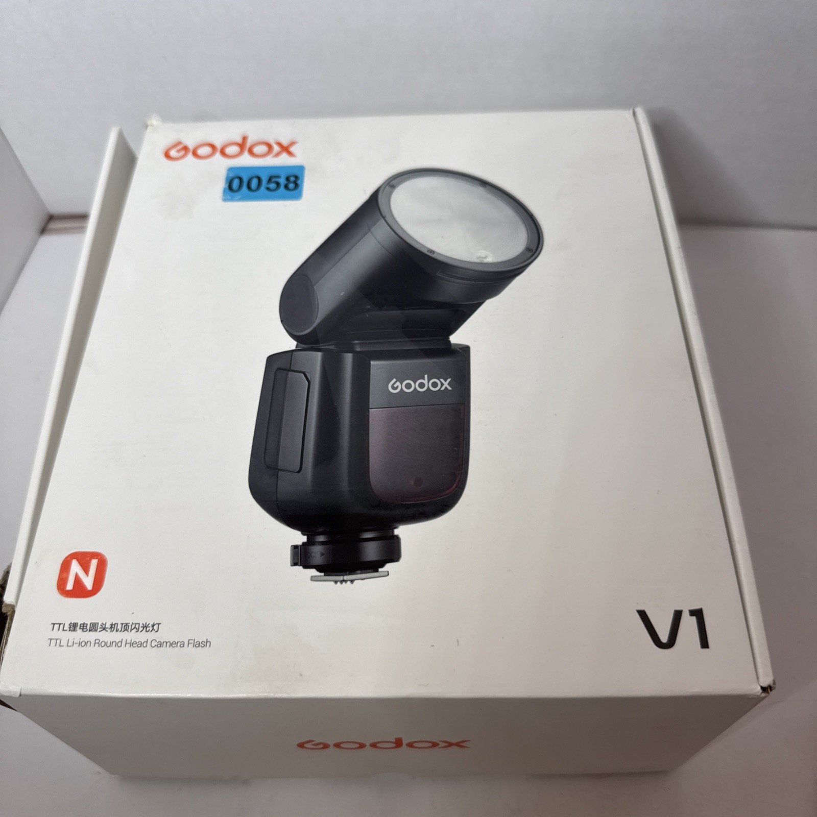Godox V1 N Professional Camera Flash Speedlite Speedlight Round Head