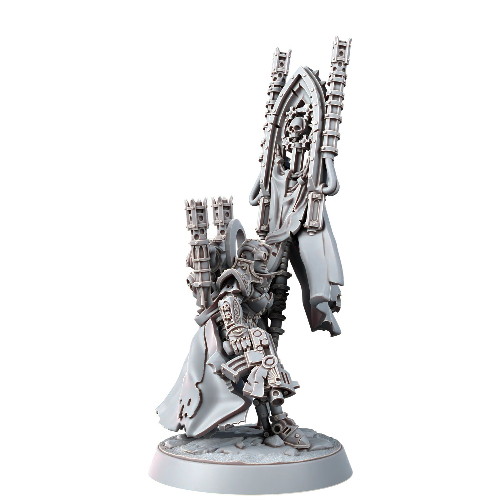 EMPEROR SISTER WITH STANDARD