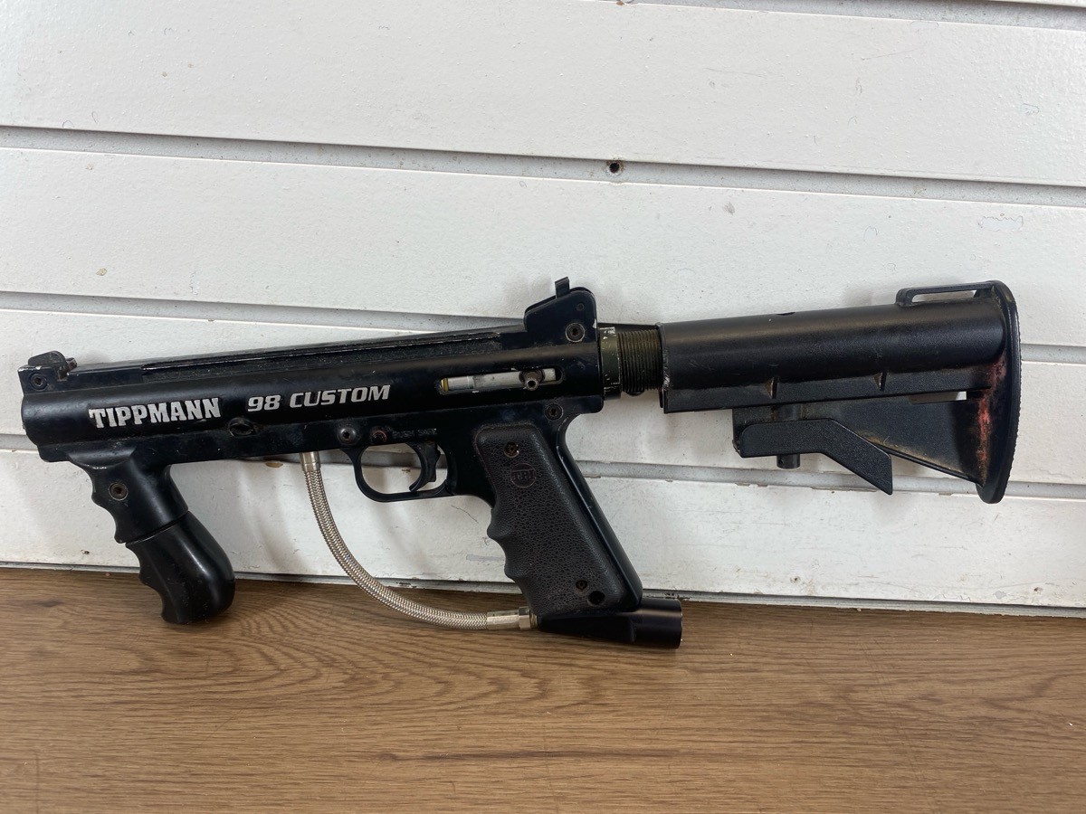 TIPPMAN 98 CUSTOM PAINTBALL MARKER FOR PARTS (WCP039827)