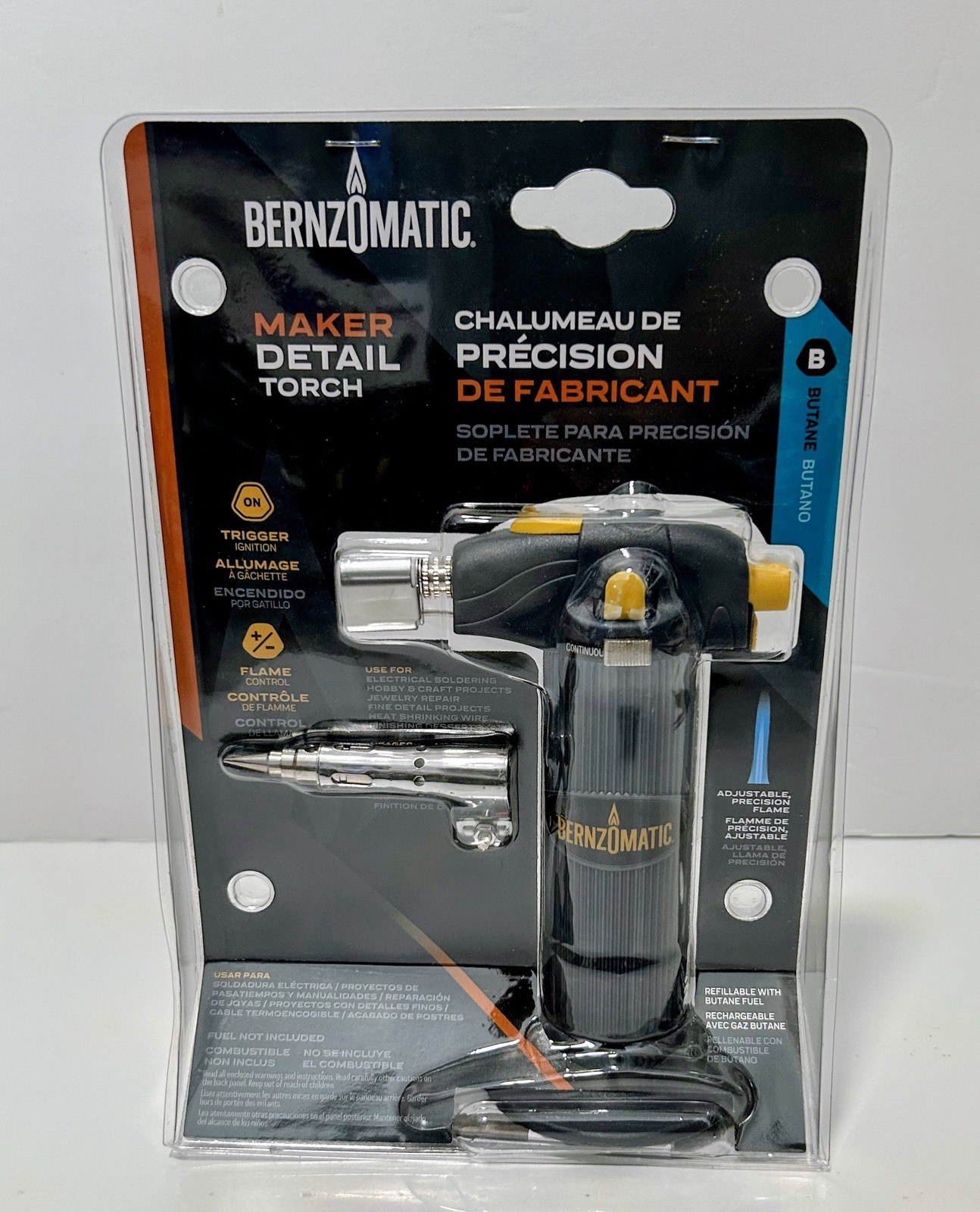 Bernz-O-Matic ST2200T Micro Flame Butane Torch Kit, Small
