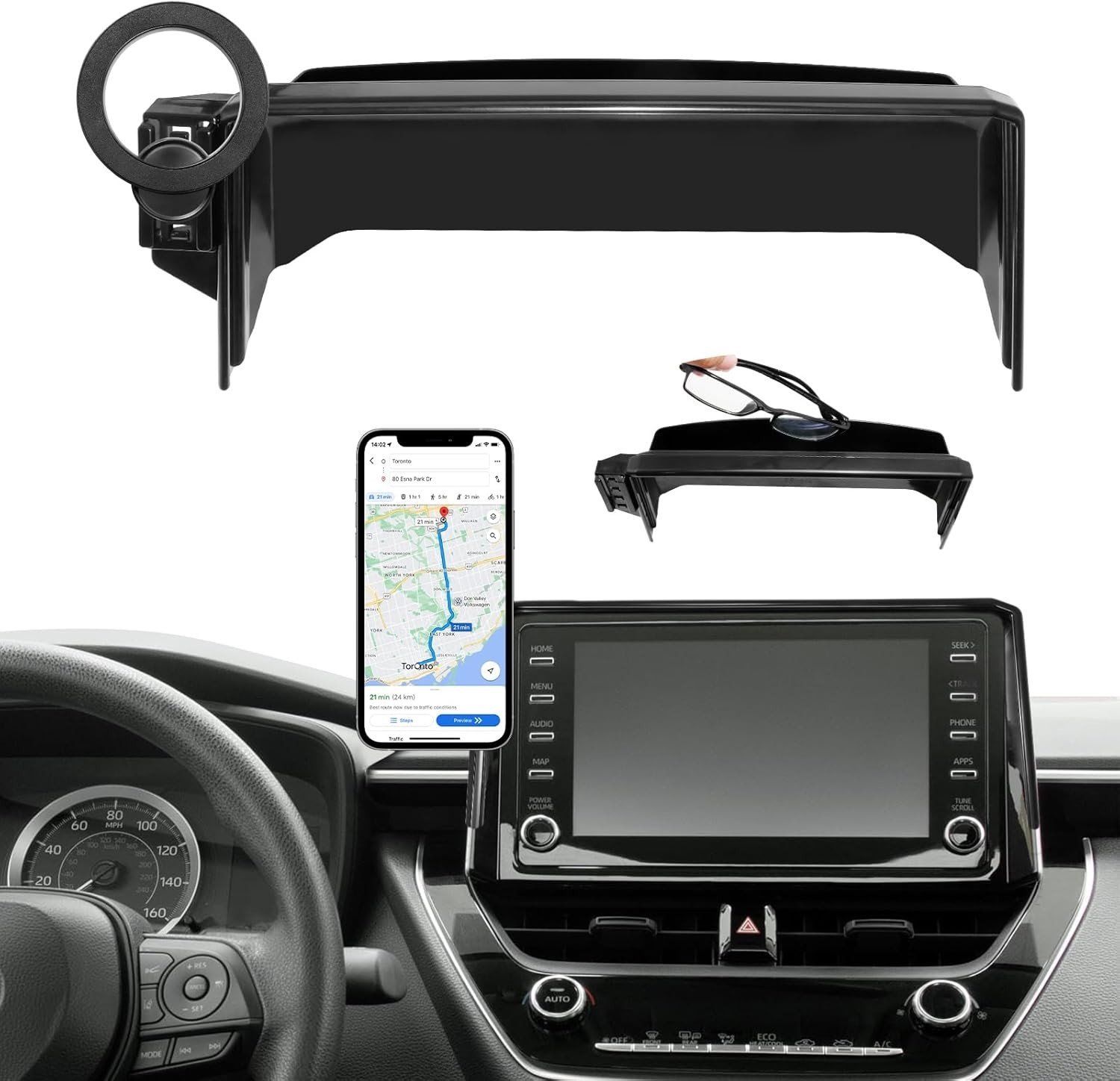 Magsafe Car Phone Holder for 2019-2025 2026 Toyota Corolla/Corolla Hatchback, 20